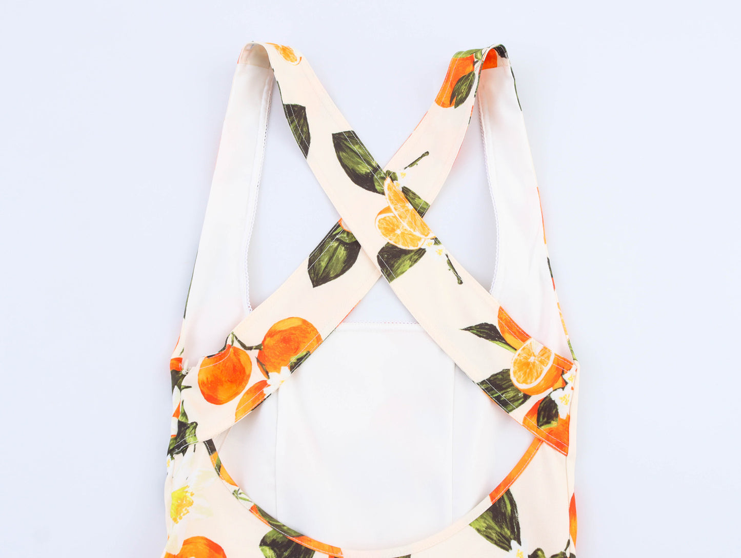 Sleeveless Printed Short Dress For Women