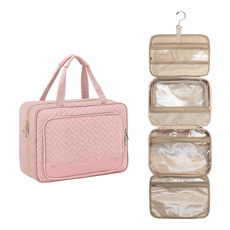 Portable Travel Toiletry Bag Hung With Hook Storage