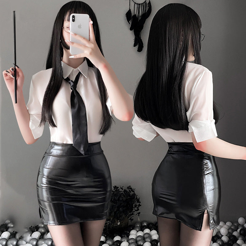Lingerie Secretary Uniform Seductive Role-play Teacher