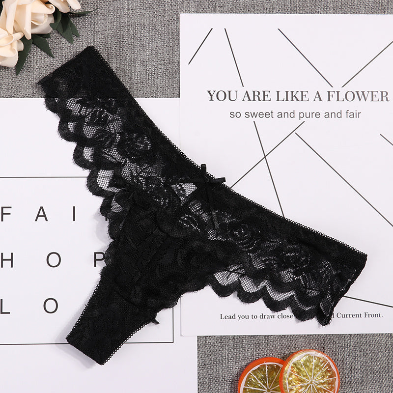 Adjusted Cozy Lace Briefs G Thongs Underwear Lingerie For Women