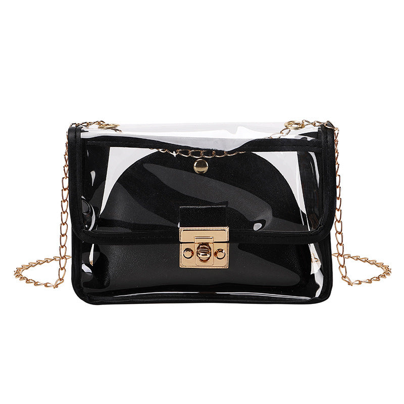 Summer Shoulder Messenger Bag Transparent