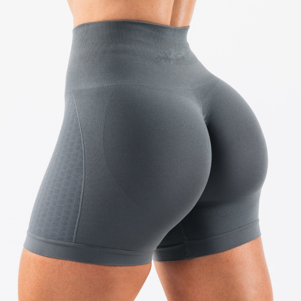 Super Soft Hand Feeling Tight Body Shaping Hip Lifting Cationic Seamless Jacquard Shorts