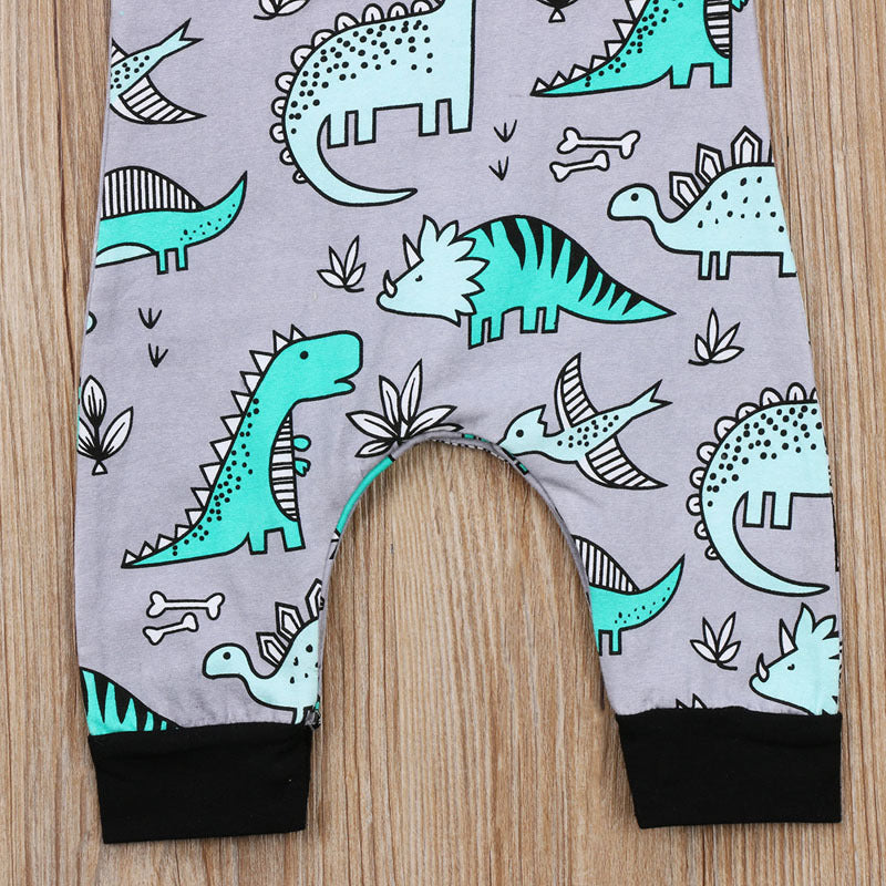 Dinosaur Romper baby long creeper