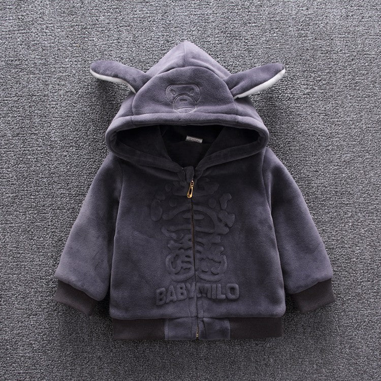 Children's cotton-padded suit