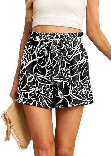 Women's Short Belt Pocket Summer Casual