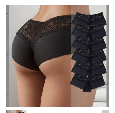 Women's Lace Seamless Briefs