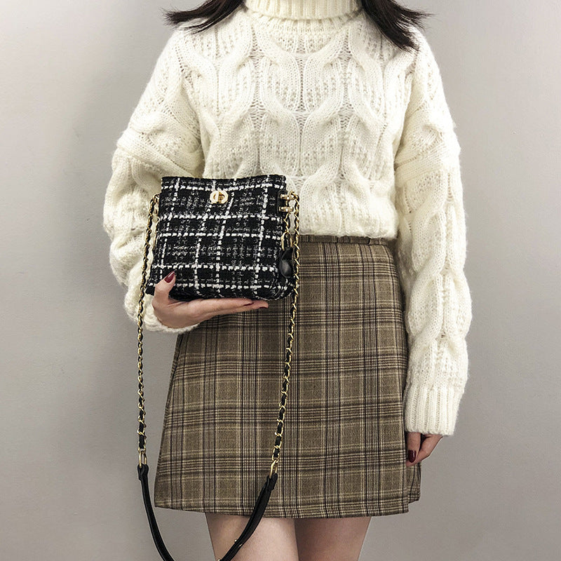 Popular Women's Bags Western Style Fashion All-matching Chain