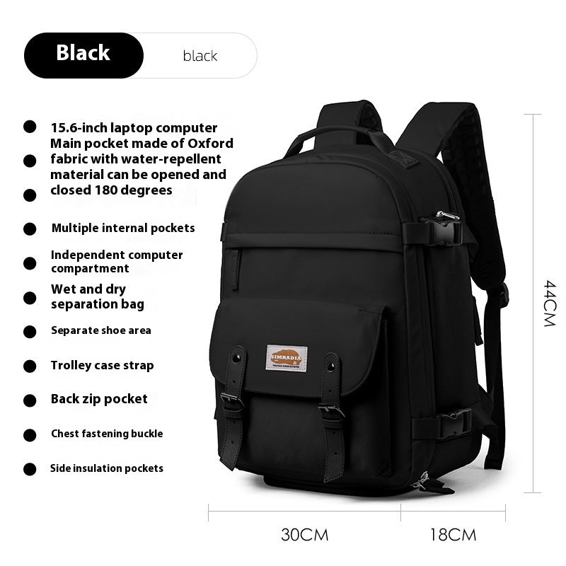Travel Computer Backpack Women's Short-distance Lightweight Travel Schoolbag
