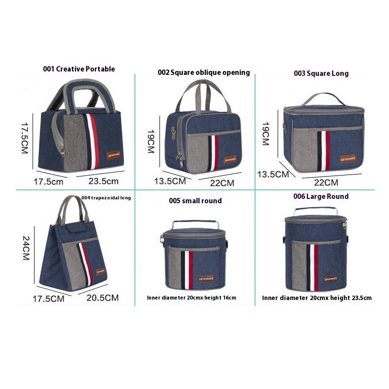 Student Lunch Picnic Simple Thermal Lunch Bag