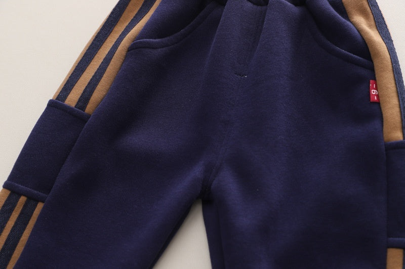 Children Fashionable Long Sleeve Three-piece Sweater Set