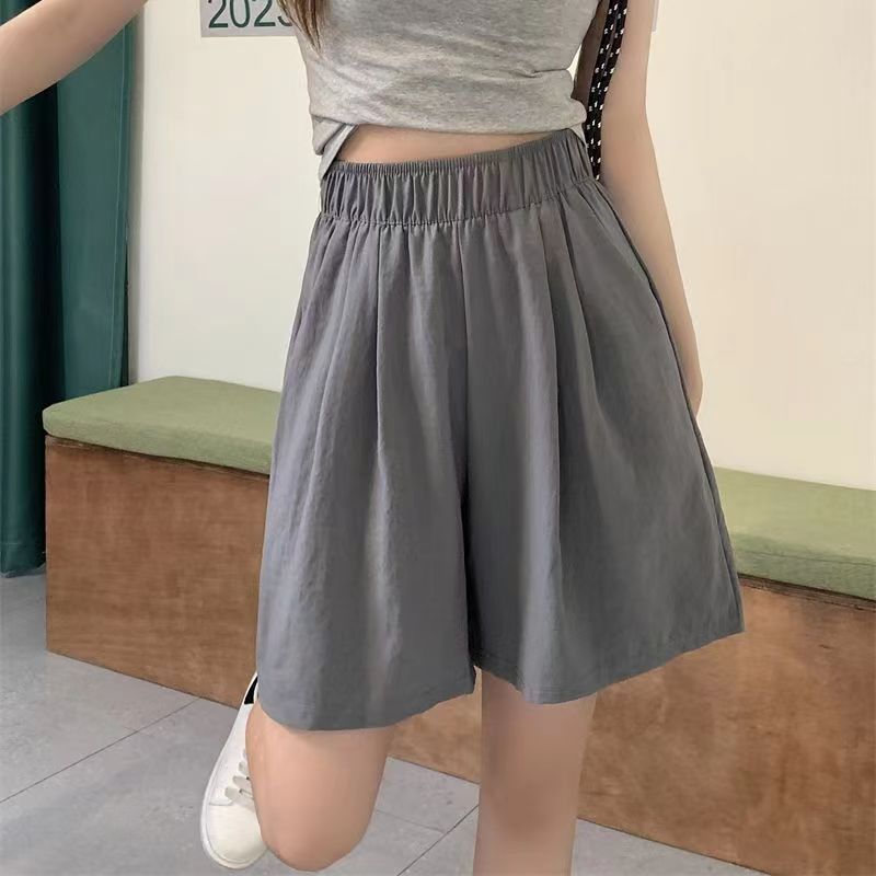 Summer Thin Loose High Waist Casual Japanese Shorts