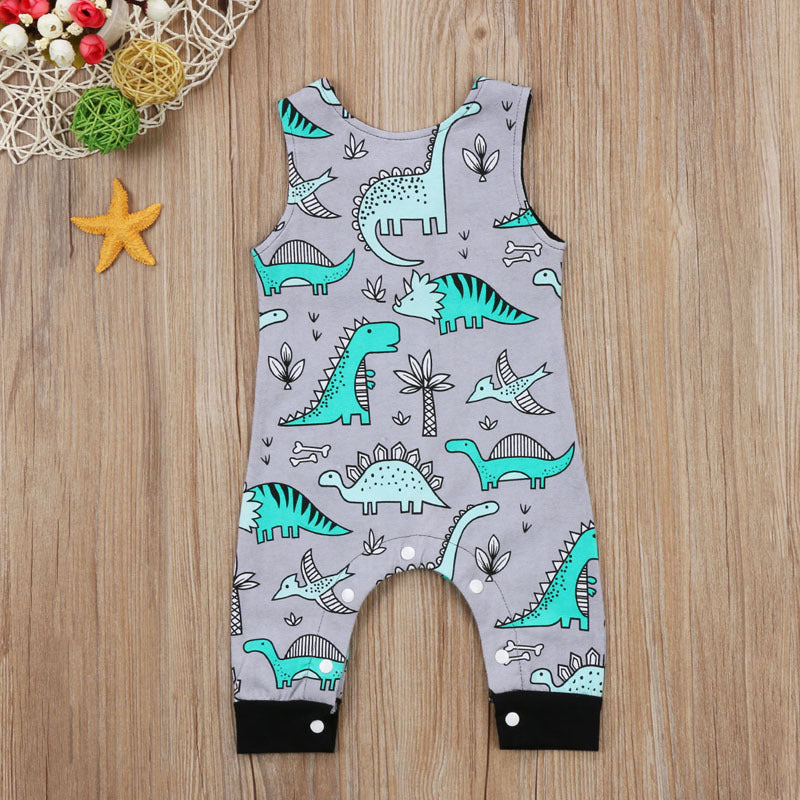 Dinosaur Romper baby long creeper