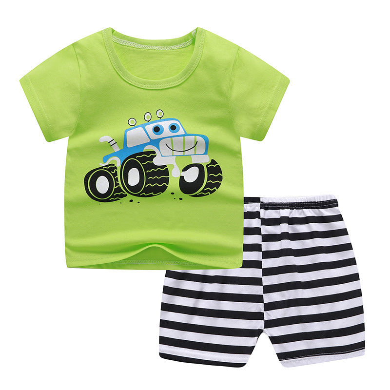 Baby T-shirt Boys And Girls Shorts