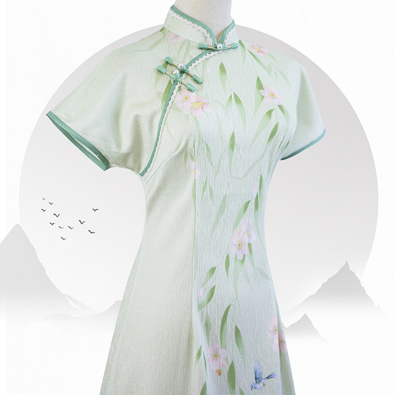 Young Style High Sense New Chinese Style Small Everyday Dress
