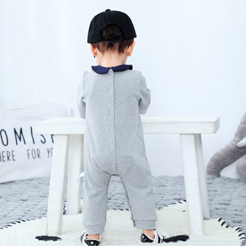 Baby print romper