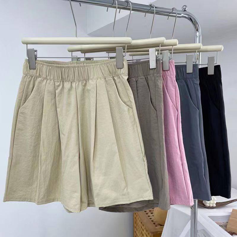 Summer Thin Loose High Waist Casual Japanese Shorts