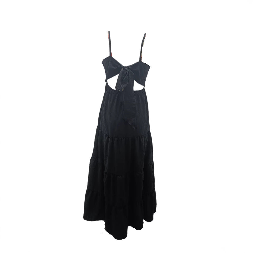Women's Clothing Bow Bandage Dress