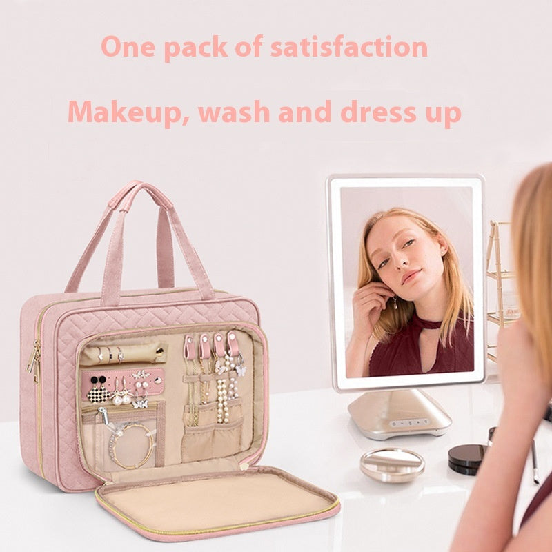 Portable Travel Toiletry Bag Hung With Hook Storage