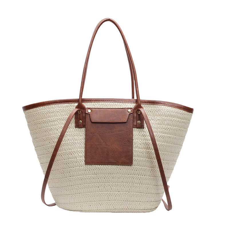 Tote Bag Summer Women's Straw Woven Handbag