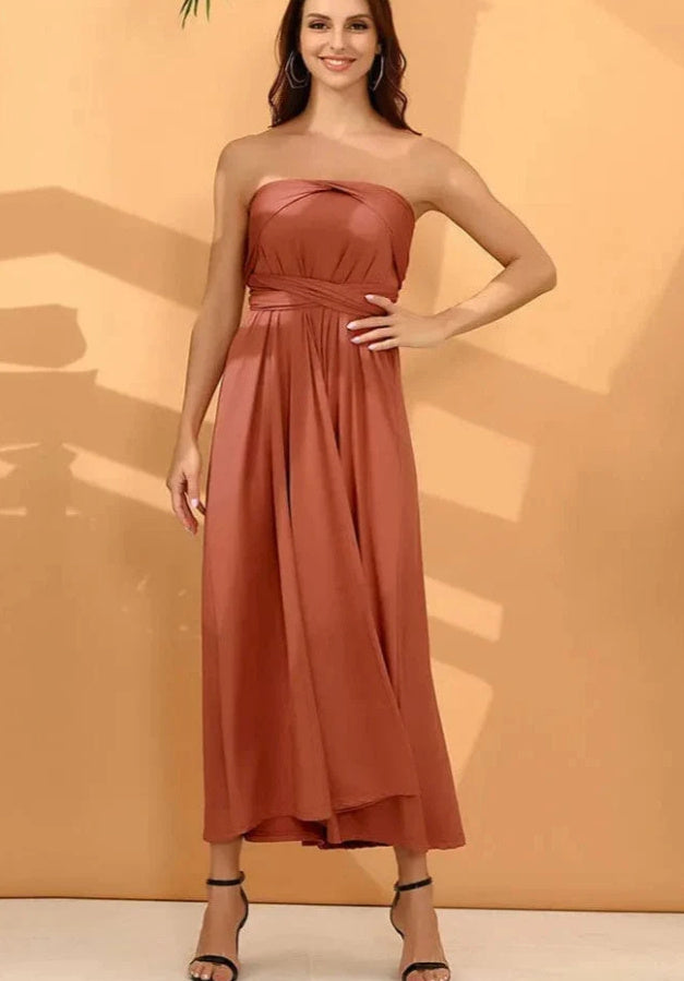 New Cross Backless Dress Long Dress