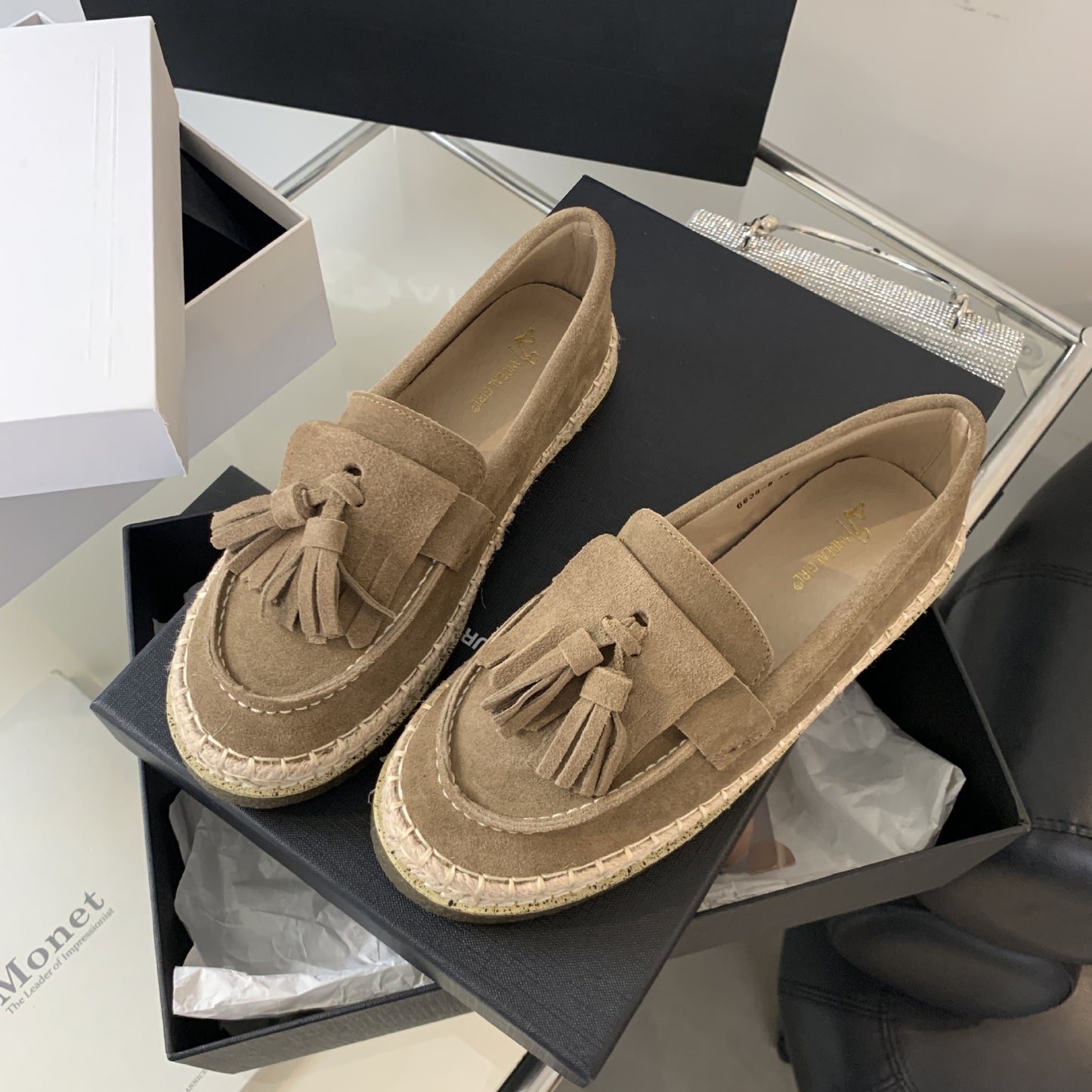 Genuine Leather Matte Leather Flat Bottom Summer New Women's Shoes