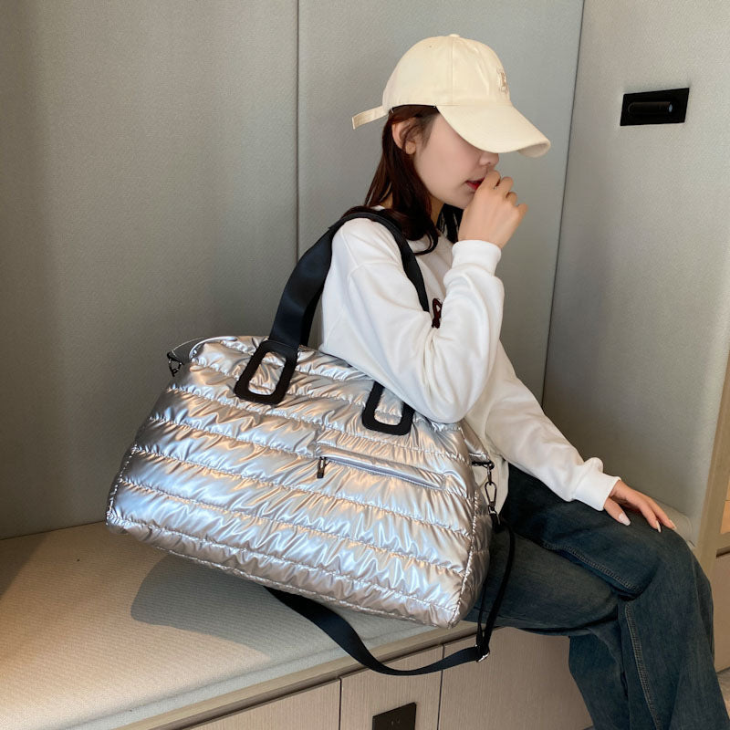 Women's Large-capacity Fashion Short-distance Travel Bag Good-looking Portable