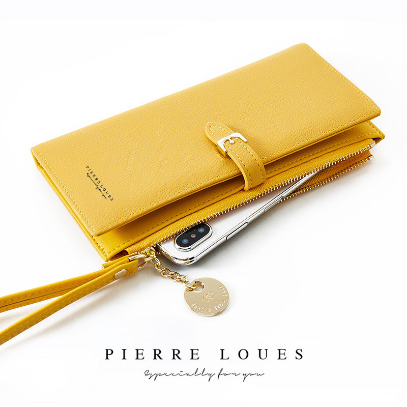 Women's Wallet Solid Color Long All-match Simple Fashion