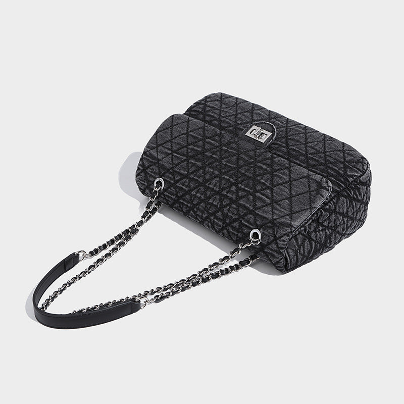 Women's Large-capacity Commuter Underarm Wandering Shoulder Messenger Bag