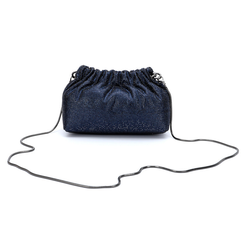 Full Diamond Evening Wear Veneer Drawstring Bag