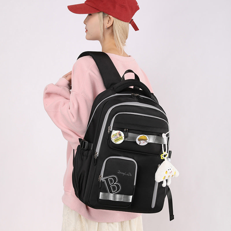 Lightweight And Large Capacity Waterproof And Stain Resistant Girls Backpack