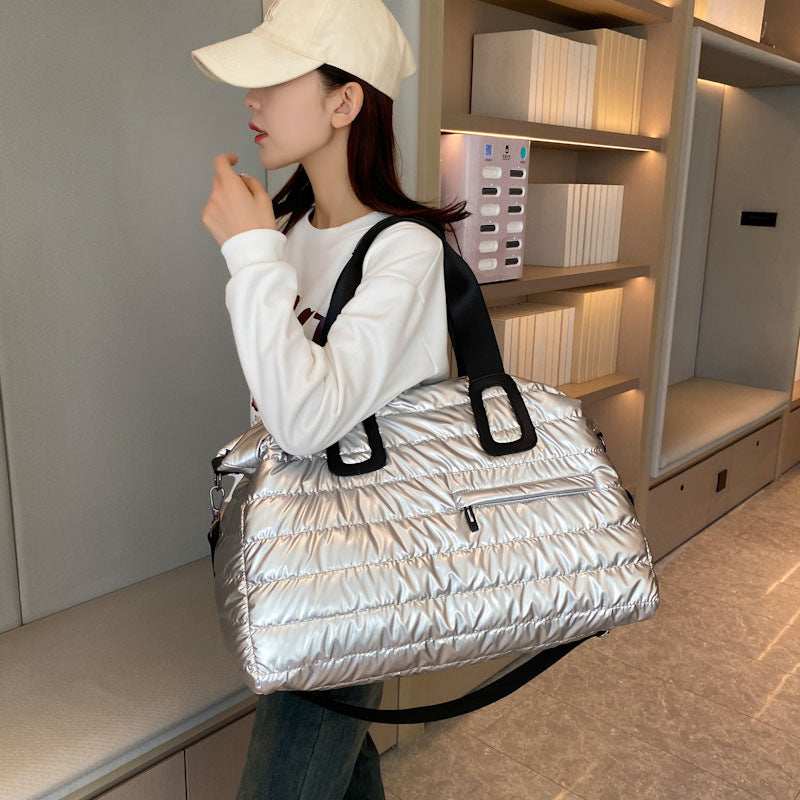 Women's Large-capacity Fashion Short-distance Travel Bag Good-looking Portable