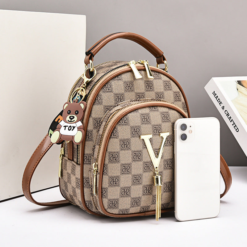 Backpack Simple Crossbody High-grade Retro