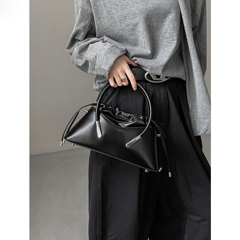 Fashion Leather Portable Women's Crossbody Shoulder Bag