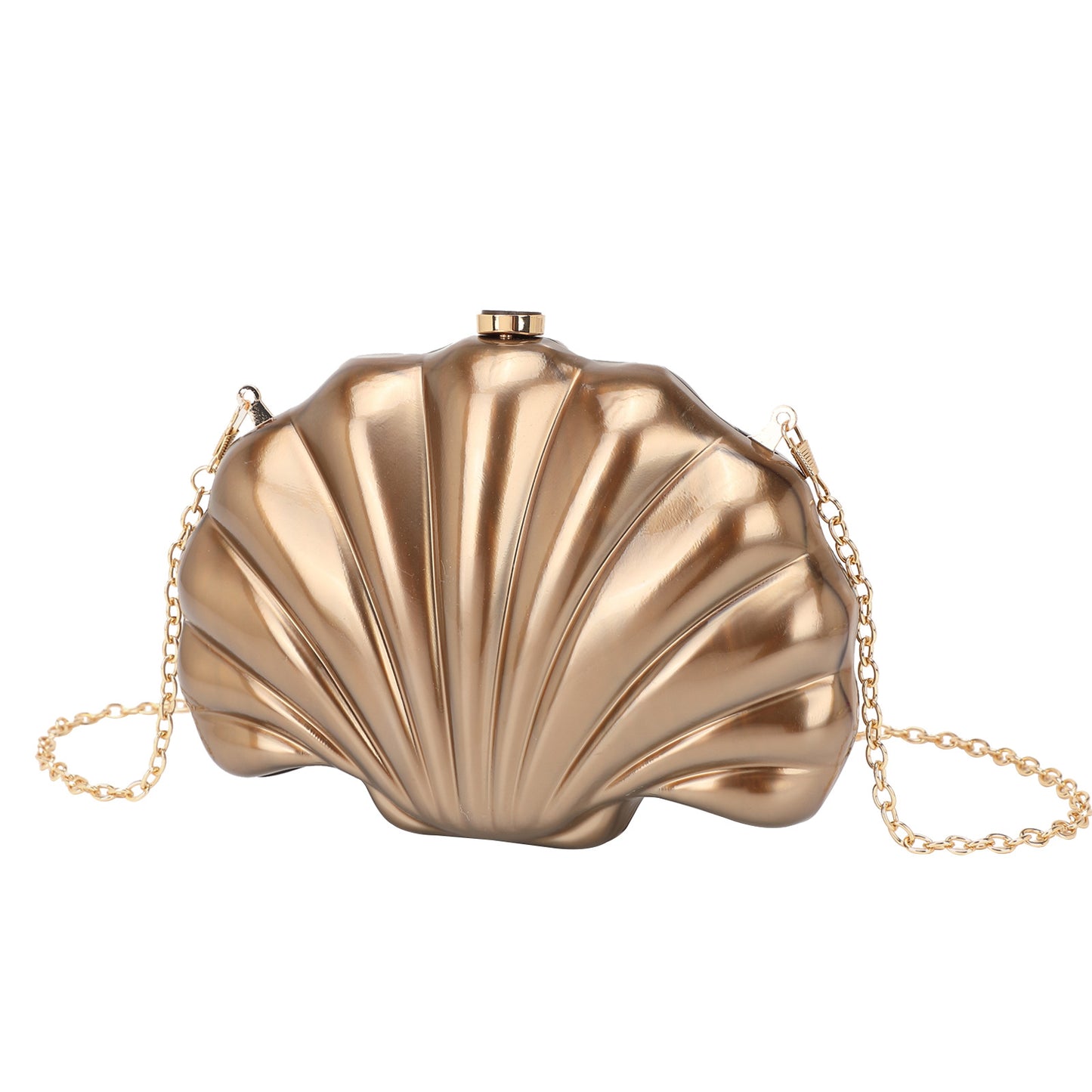 Shell Multicolor Chain Shoulder Messenger Bag