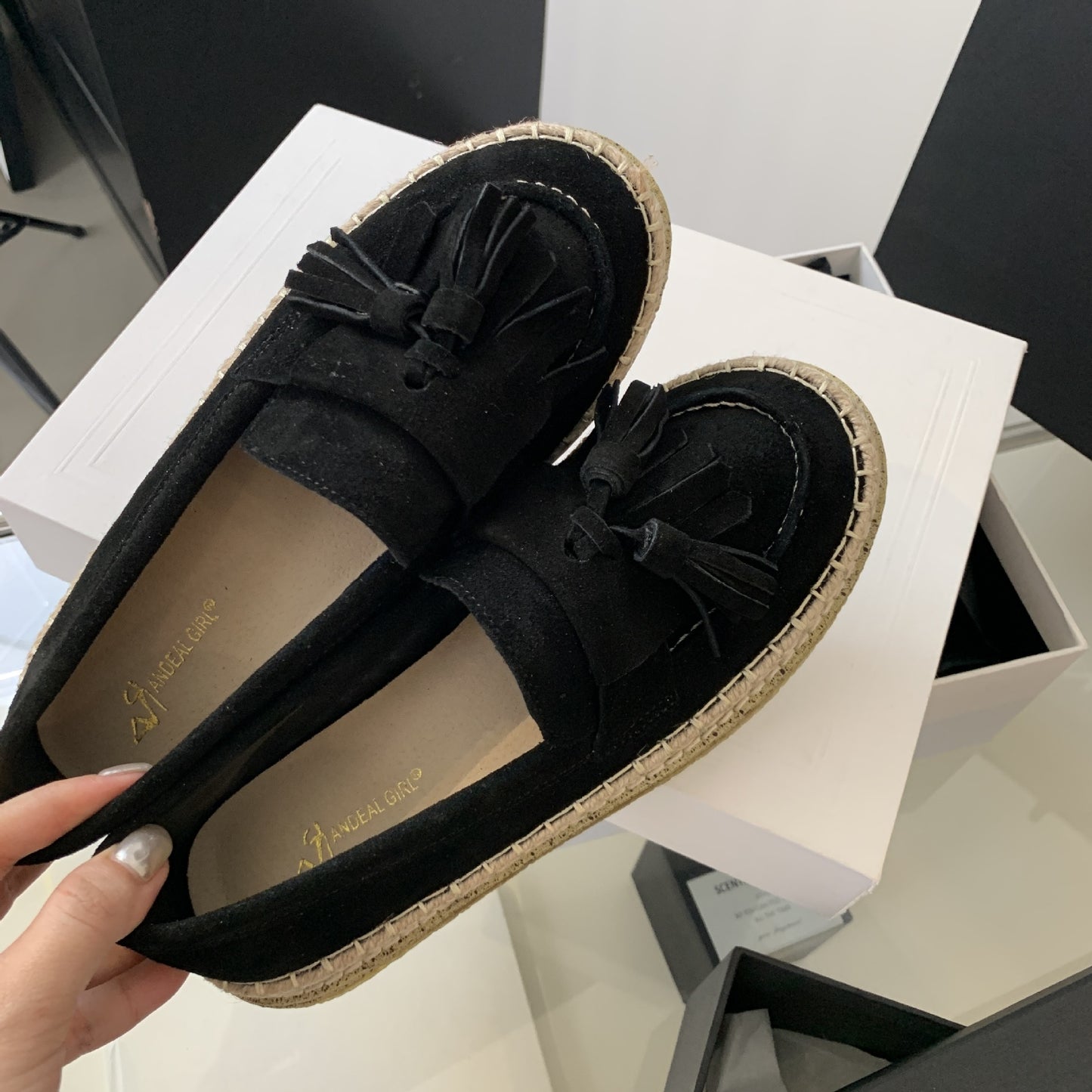 Genuine Leather Matte Leather Flat Bottom Summer New Women's Shoes