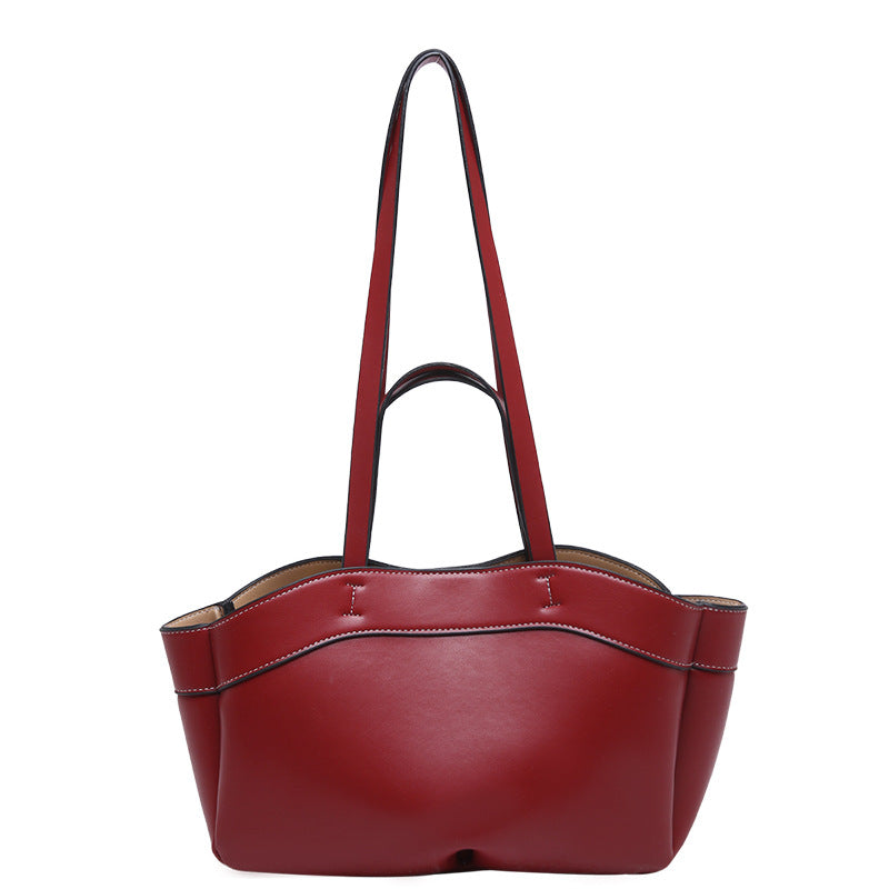 Brown Tote Bag Fashion Large Capacity