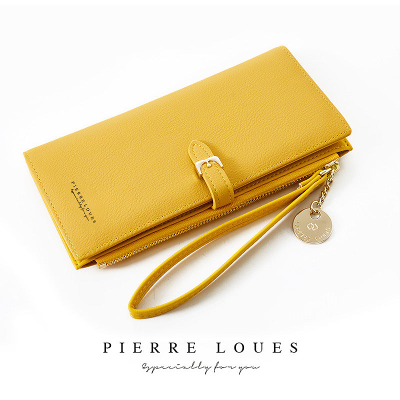 Women's Wallet Solid Color Long All-match Simple Fashion