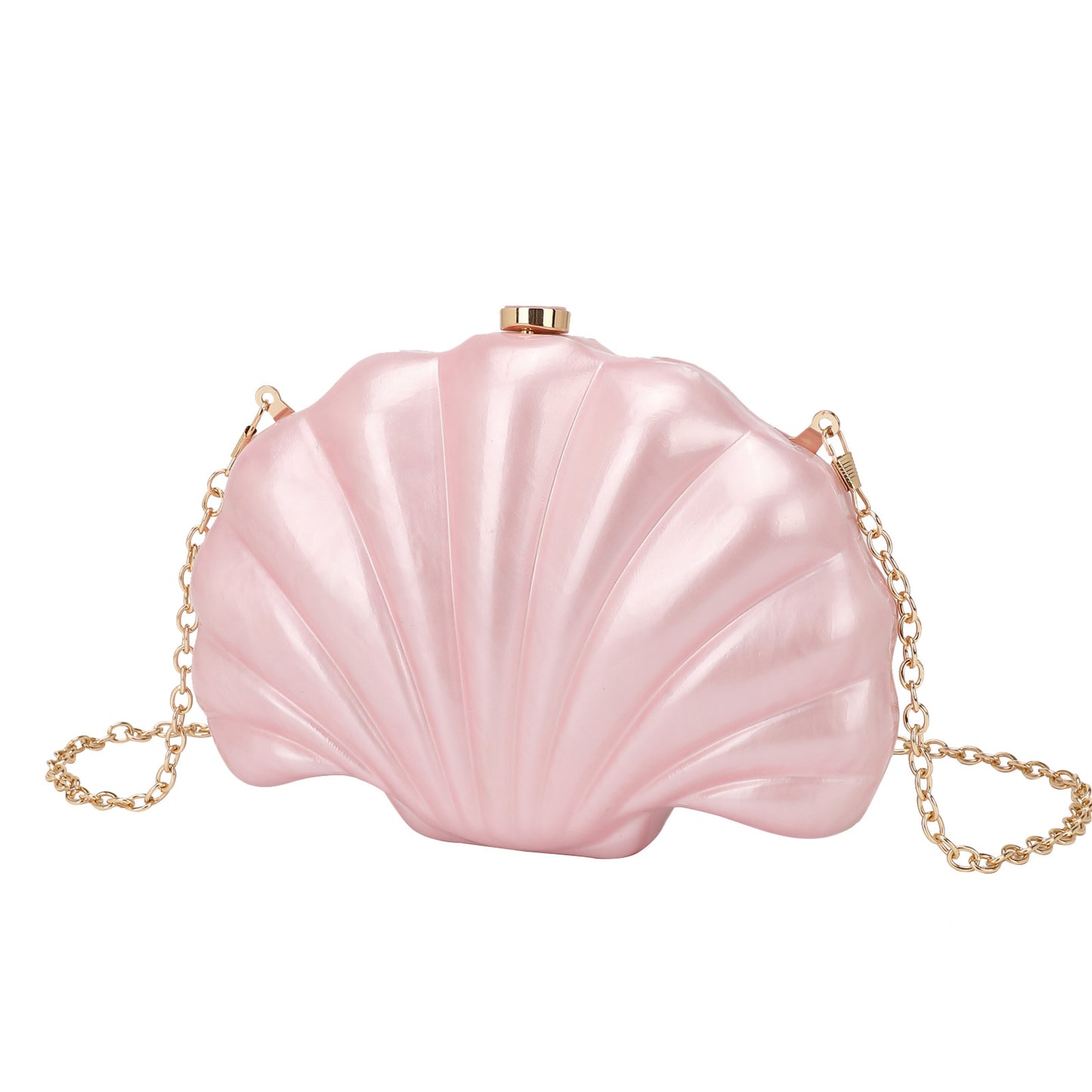 Shell Multicolor Chain Shoulder Messenger Bag