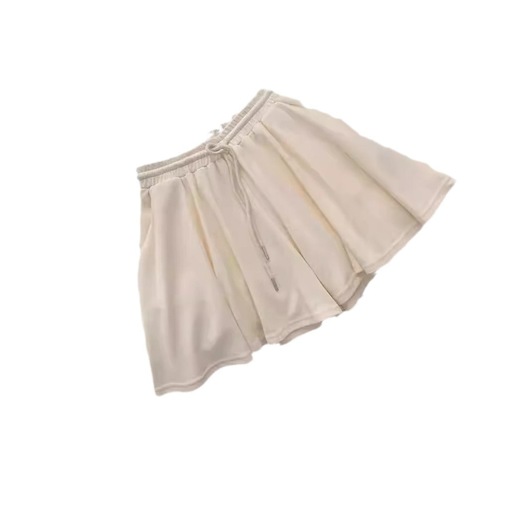 Plus Size Small Gray Sports Casual Shorts