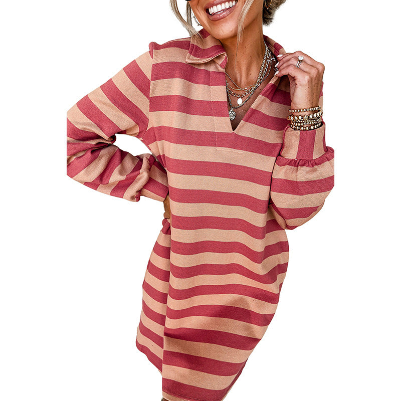 Dress Women's European And American Style With Pockets