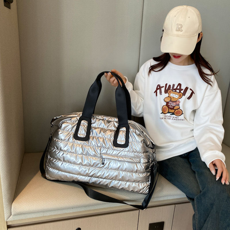 Women's Large-capacity Fashion Short-distance Travel Bag Good-looking Portable