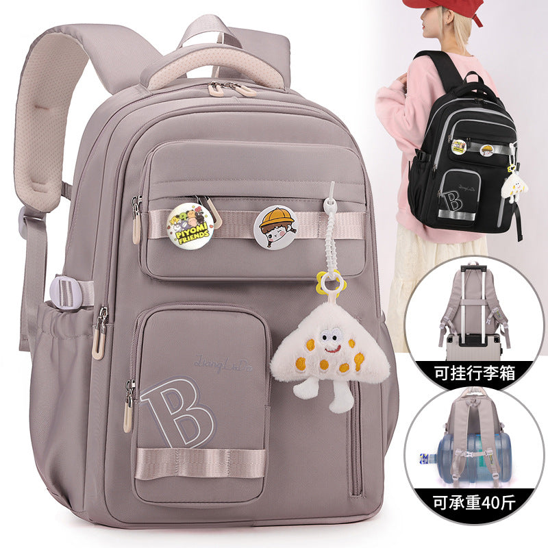 Lightweight And Large Capacity Waterproof And Stain Resistant Girls Backpack