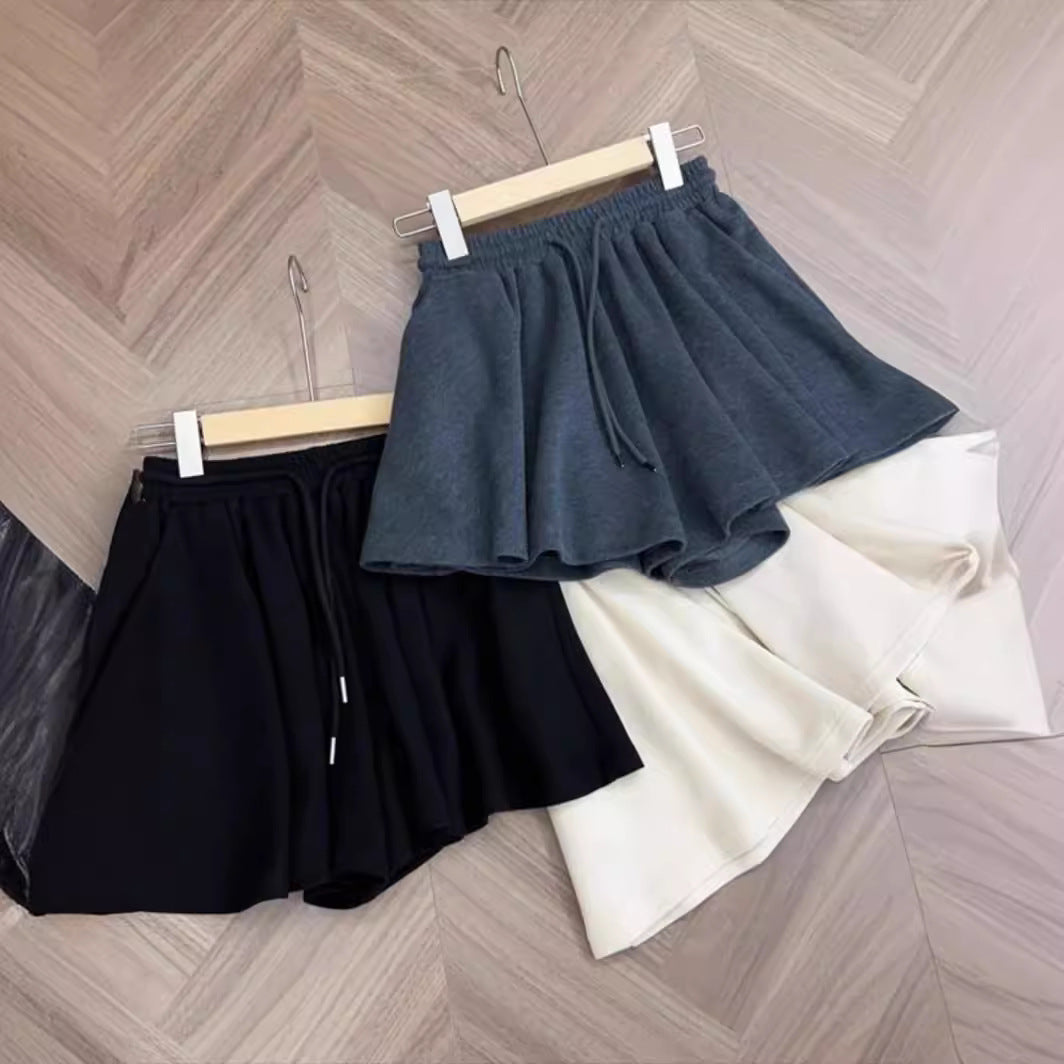 Plus Size Small Gray Sports Casual Shorts