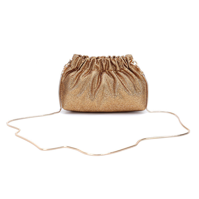 Full Diamond Evening Wear Veneer Drawstring Bag