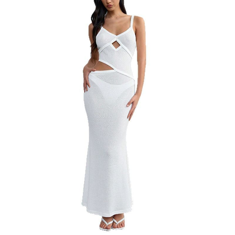 Women's Design Irregular Beach Dress Sexy