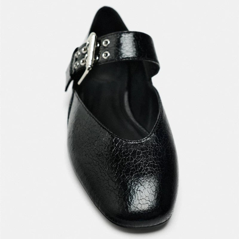 Ballet Slipper Flat Heel Round Toe Pumps Women