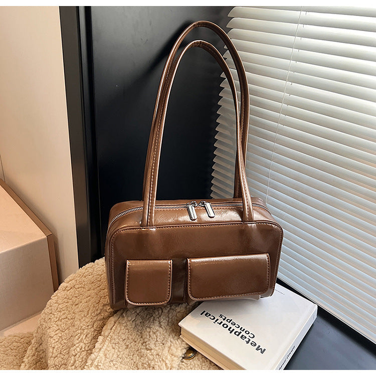 Stylish Multi-pocket Pillow All-match Shoulder Bag