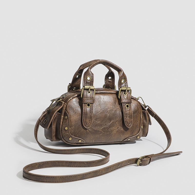 All-match Bowling Portable Shoulder Crossbody Underarm Bag