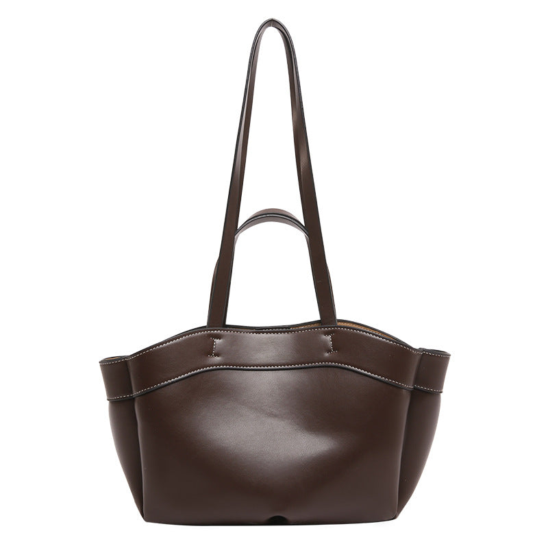 Brown Tote Bag Fashion Large Capacity