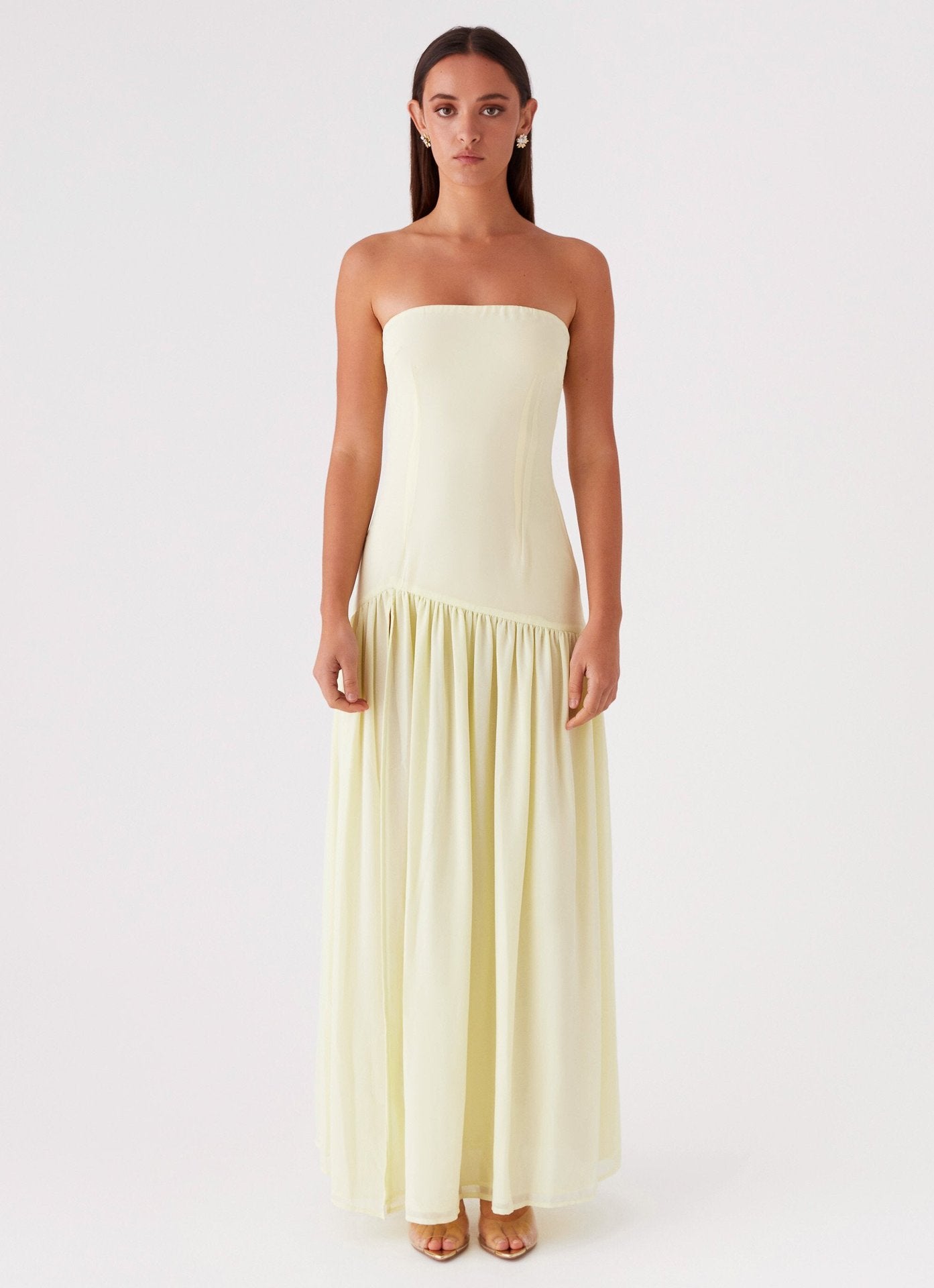 Women's Solid Color Sweet And Spicy Style Sexy Tube Top Dress